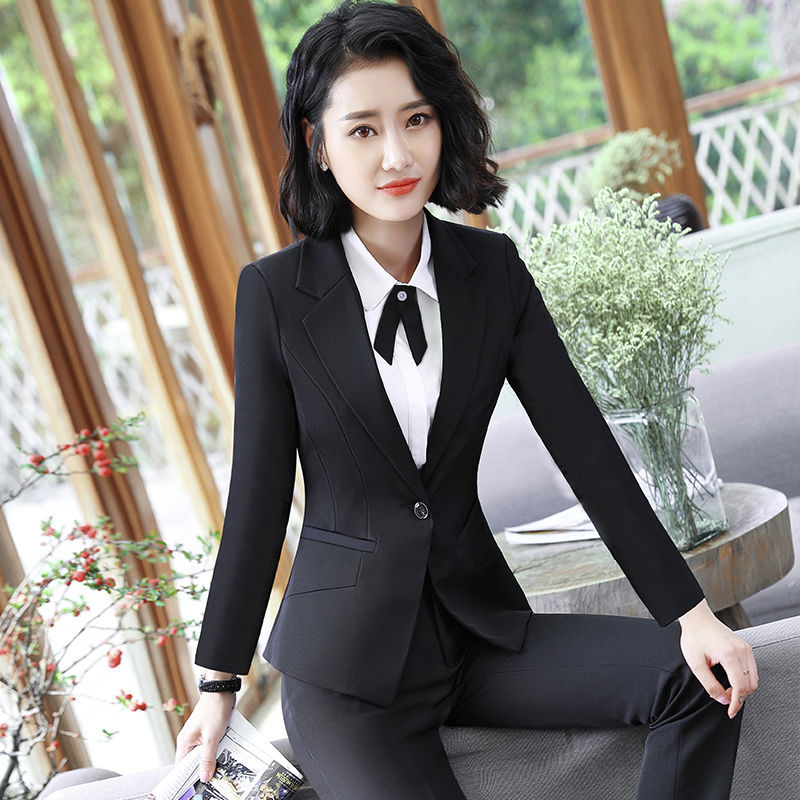 man 's suit suit fashion Spring formal wear Business Suits suit OL Suit pants suit interview Large coverall