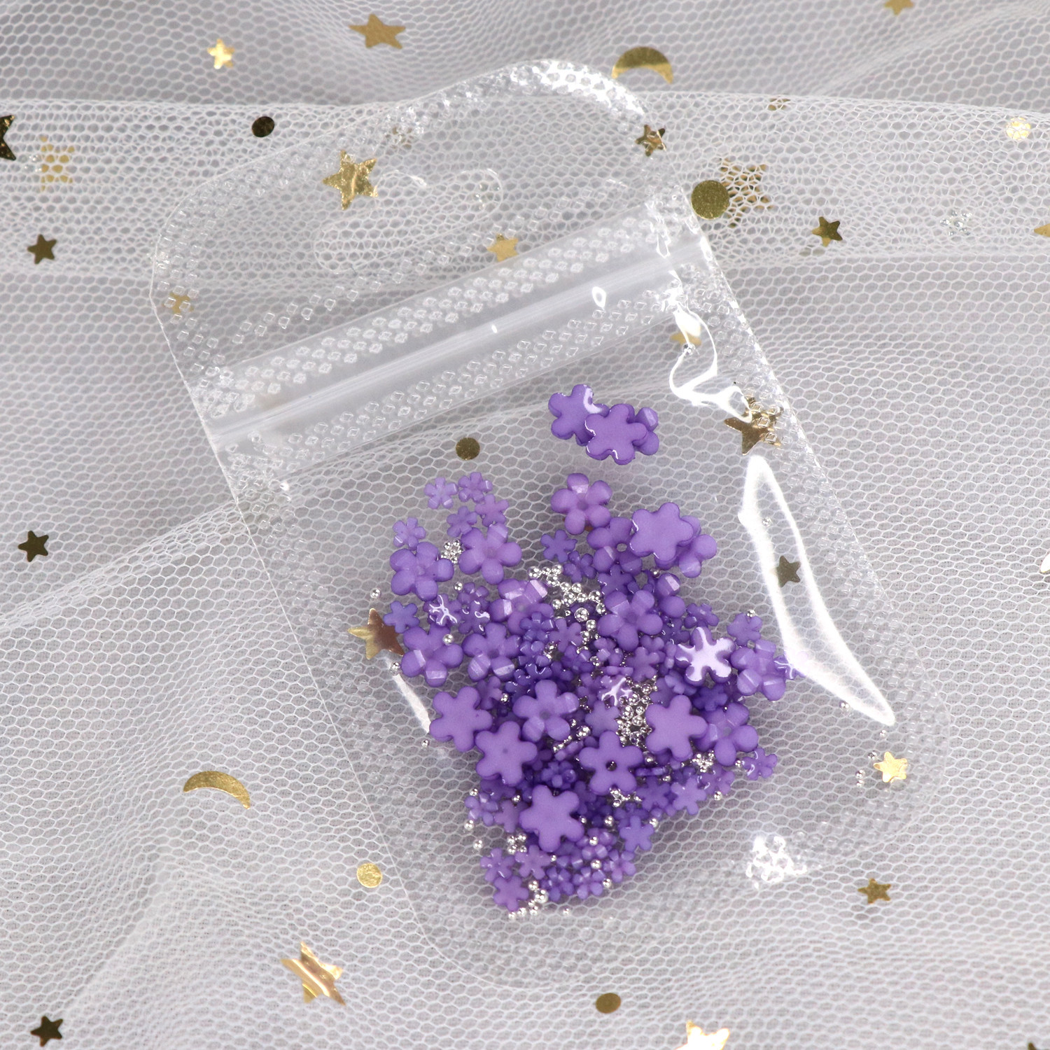 보라색 혼합 실버 강철 공