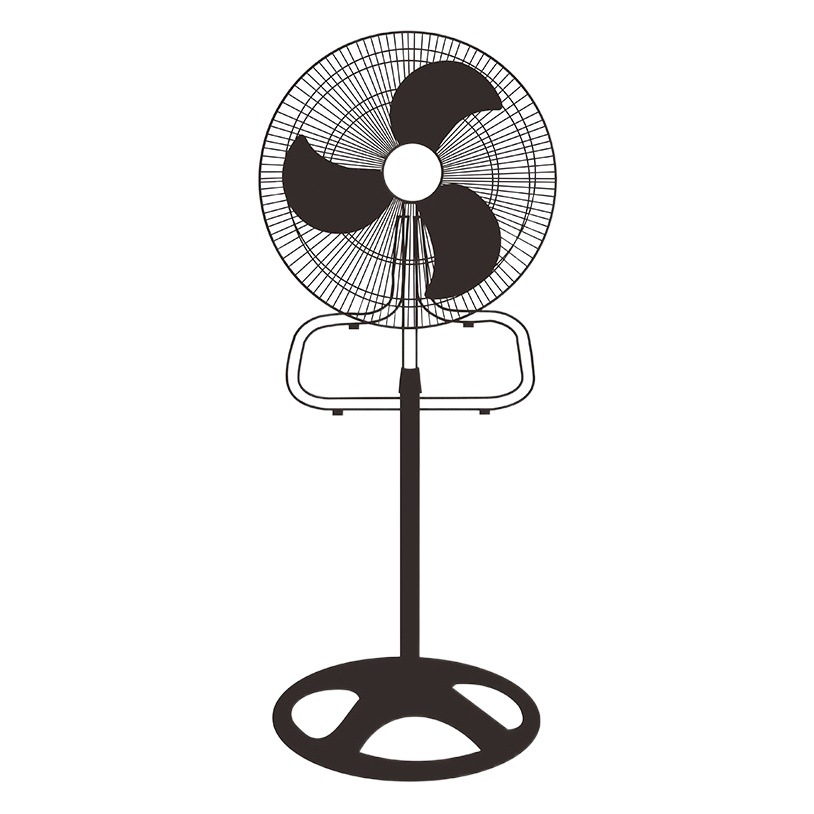 Ventilador de piso tres en uno de 18 pulgadas 220V110V Comercio exterior transfronterizo de América del Sur 3in1 ventilador eléctrico industrial doméstico de pared