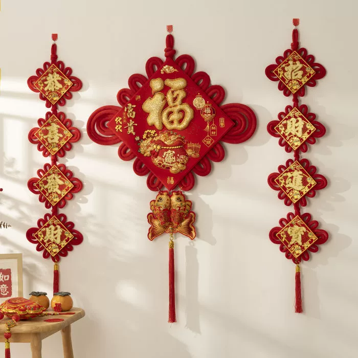 [Маленькие благословения] Китайский узел новый кулон гостиная