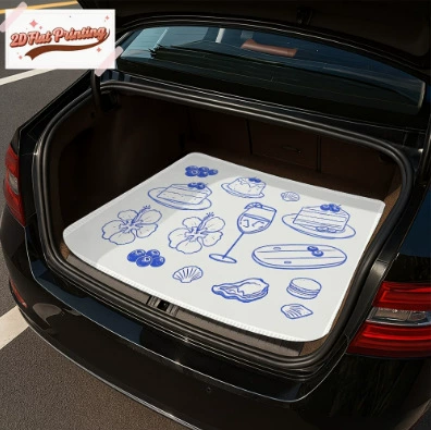 Mat, Non-Slip, Dirt-Resistant, Ultra-Low | Avtomobil döşəmə paspasları - amazon-crystal-velvet-car-mat-16-10075-crystal-velvet-dot-plastic-bottom
