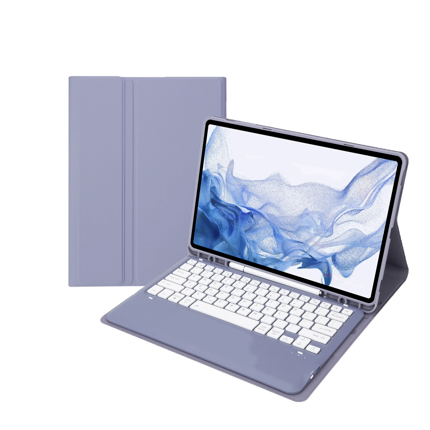 Клавиатура совместимая с Samsung, защитный чехол, S10, 10plus, bluetooth, T970, S7
