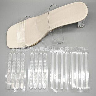 Sandals Anti-Chafing Silicone Heel Pads, Anti-Pain Blister Heel Stickers for Flip-Flops and High Heels, Universal Heel Pads for All Seasons