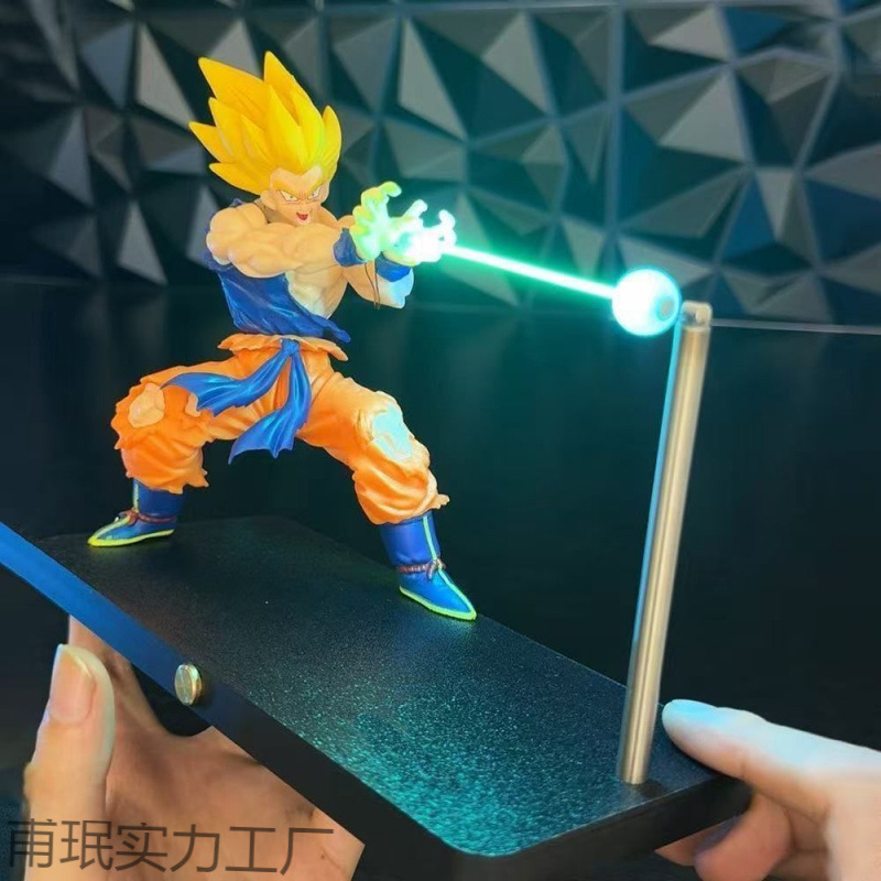 ナイトライト磁気サスペンション磁気ライト雰囲気ナイトライト装飾品ドラゴンボールフィギュア亀派気功ブラスター子供|undefined