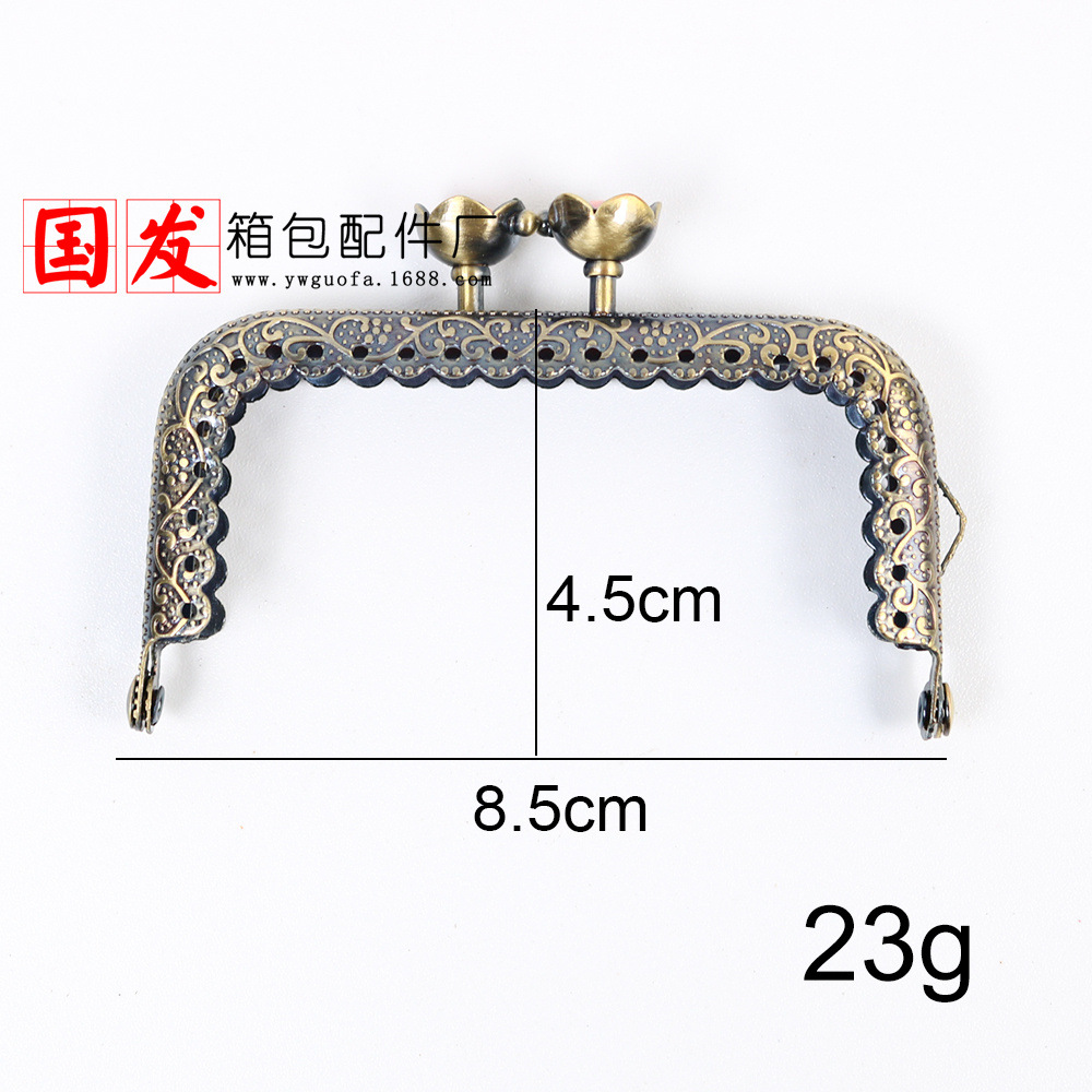 8,5cm cuadrado encaje en relieve cabeza de loto oro bronce 14 colores opcionales   Caramelo cabeza color