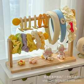 实木首饰架展示架手串桌面收纳架项链手链手表手镯饰品发箍置物架
