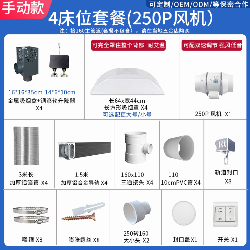 4베드 250P 팬 패키지
