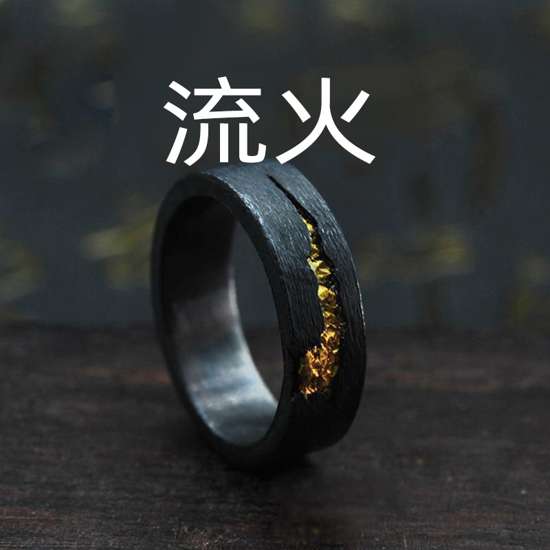 European and American Alloy Handmade Ring for Women Niche Trendy Couple's Ring for Men Open Simple Factory Hot Sale
