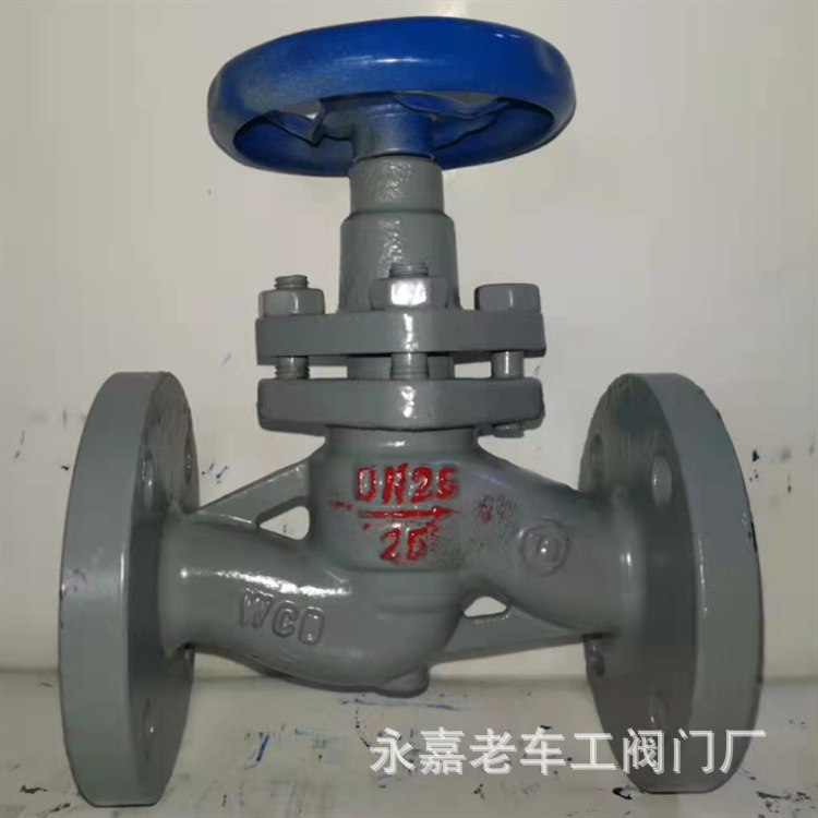 UJ41H柱塞截止阀 UJ41W/H-16.25C铸钢不锈钢截止法兰柱塞阀DN125