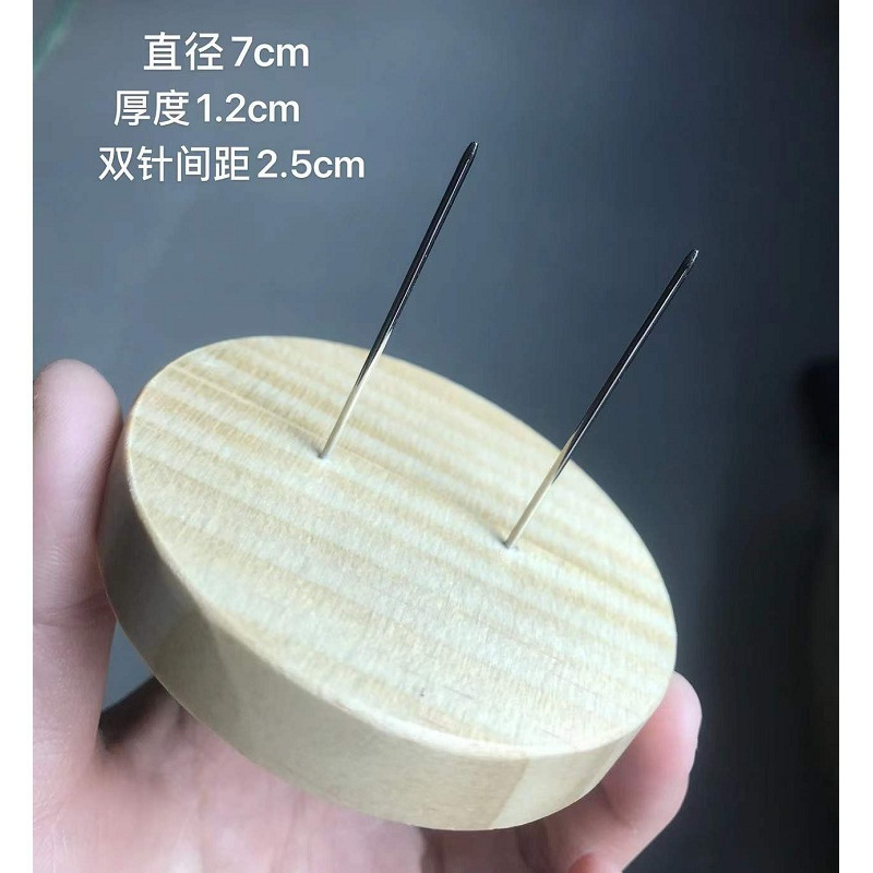 厂家直销实木娃娃玩偶站立带针女王毛线底座支架|undefined