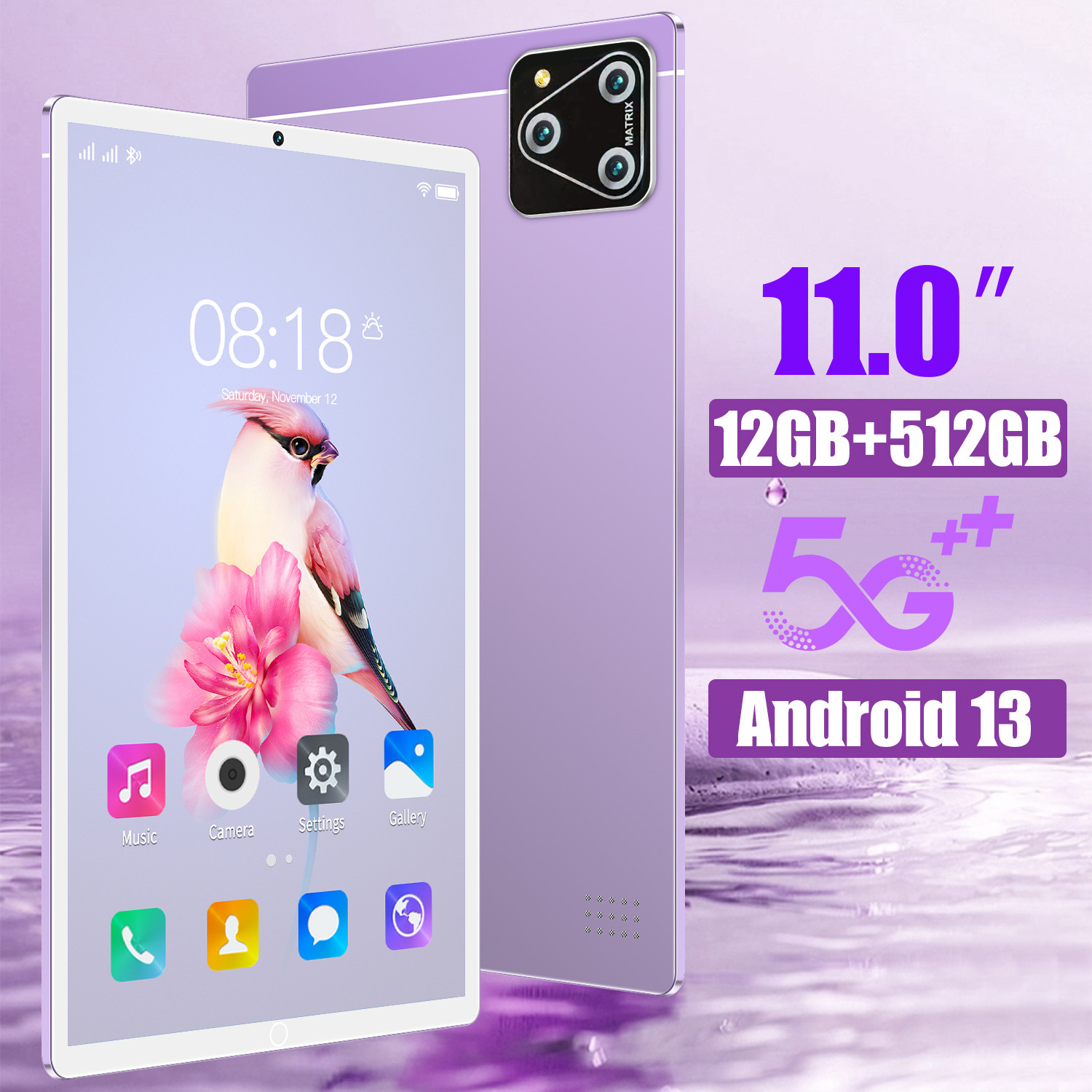 New P70 Android System 10.1inch Large Screen Smart Tablet Computer for Business Office Learning and Entertainment