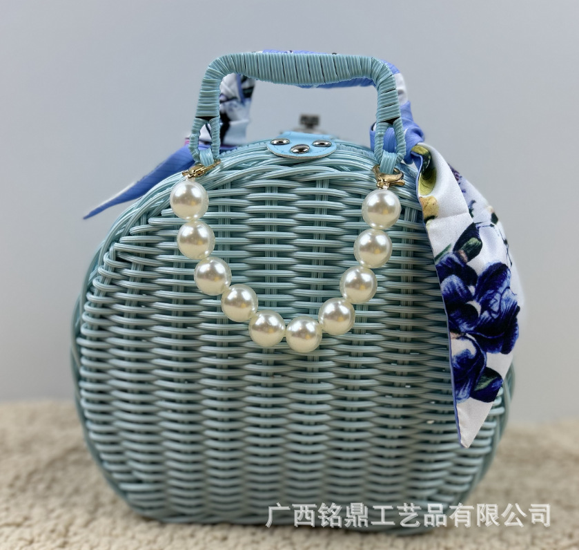 新款珍珠手提篮