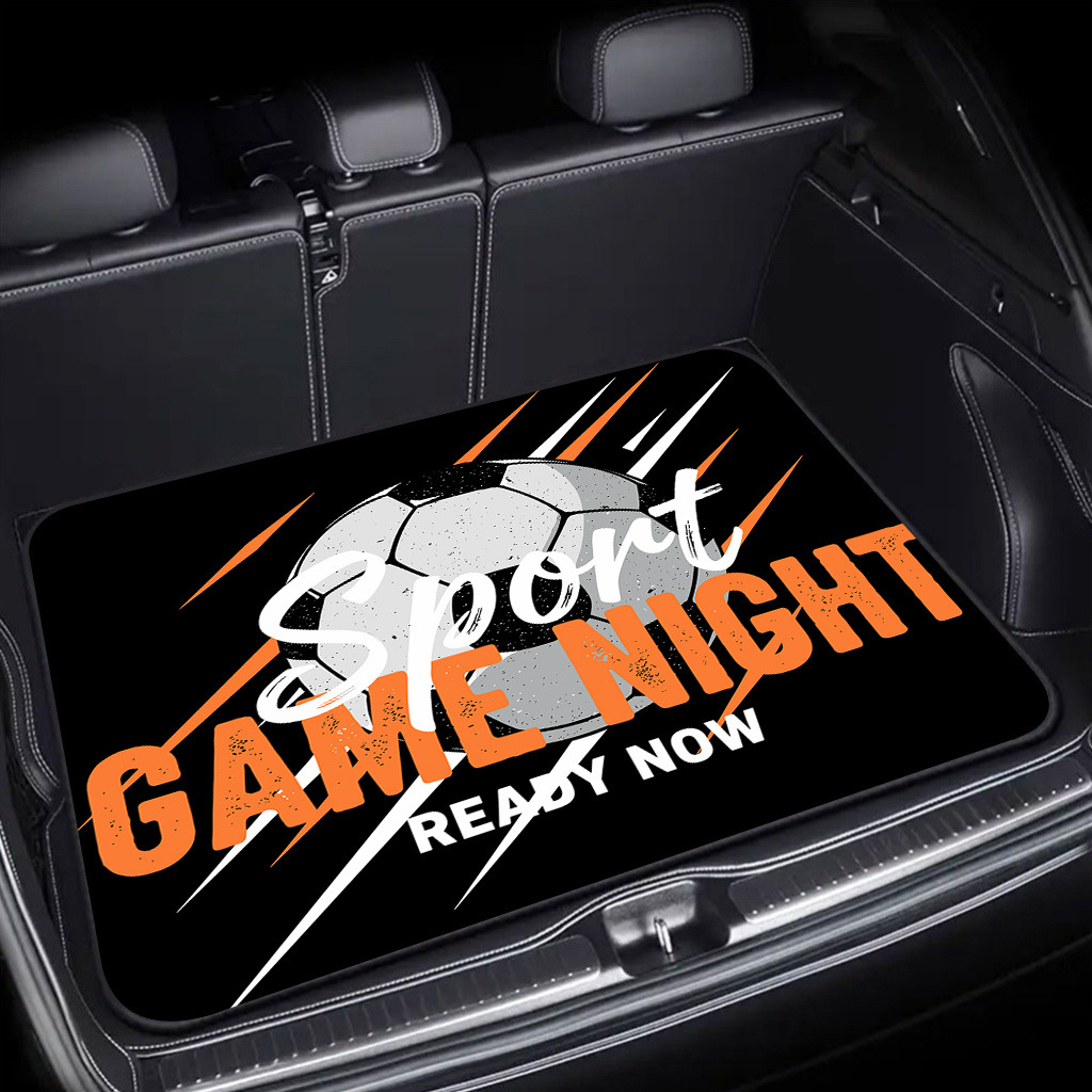 Trendy and Cool Car Trunk Cargo Protection Mat, Futuristic Tech-Style Outdoor Dining Mat, Cross-Border Bestseller