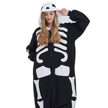 Y 18768 Stitch Flannel Zip Front Pajamas ʷ����˯��