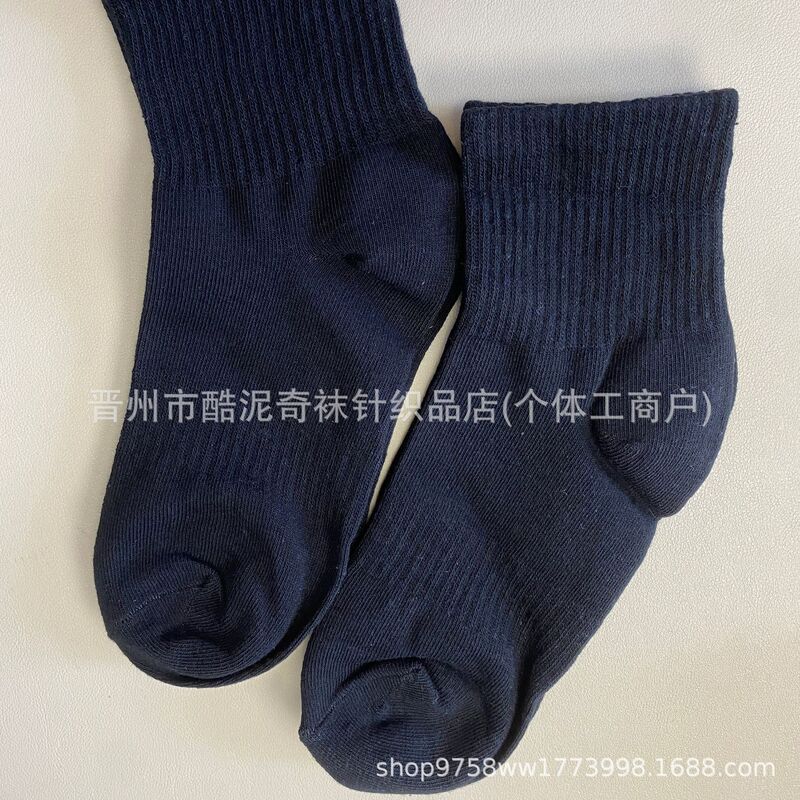 卸売靴下純綿男性と女性の春と夏の通気性靴下消臭シーズンミッドチューブソックス純綿吸汗性新疆綿秋多用途|undefined