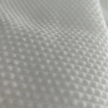 直铺水刺无纺布直铺珍珠纹水刺高杂水刺水刺白色加厚