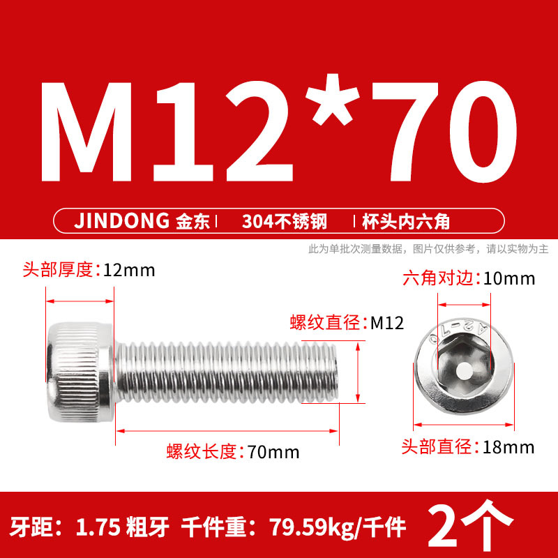 【304六角穴付きねじDIN912】ステンレス円筒頭六角穴付きねじm 3m 4m 5m 6m 8m 16