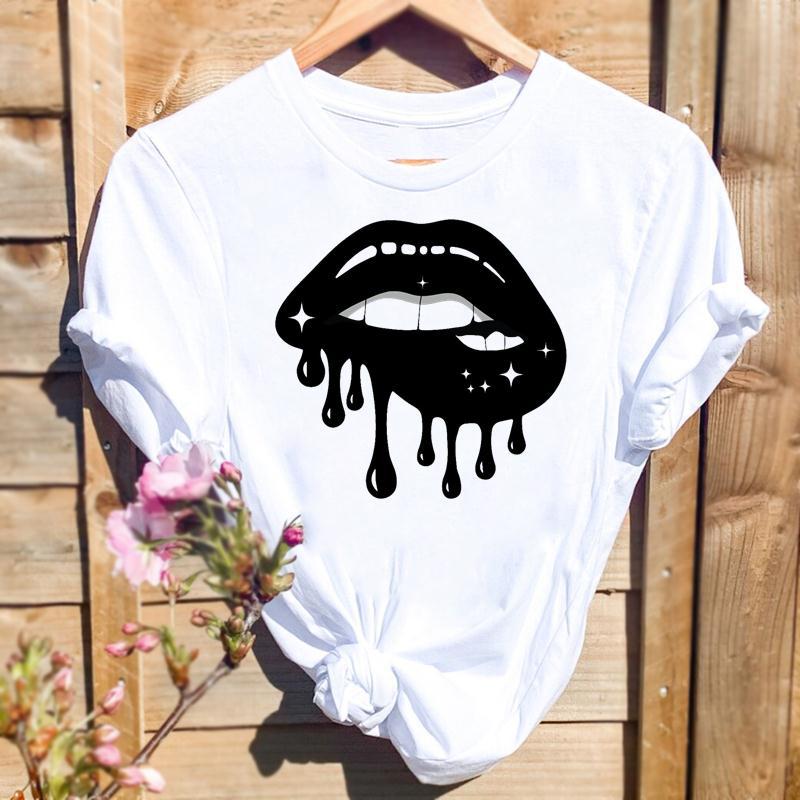105g Weight Short Sleeve Sleeve Length Pullovers Placket Type Regular Sleeve Sleeve Type Spandex, Polyester Fabric Type Regular Top Length T-shirt Tops Type Daily Occasion Round Neck Neckline Loose Fit Type Letter, Heart Shape, Leopard Pattern Summer, Spring Season Women's Gender Printing Design Simple Style, Streetwear Style Wholesale Women's Simple Style Streetwear Letter Heart Shape Leopard Short Sleeve Printing T-Shirts 11