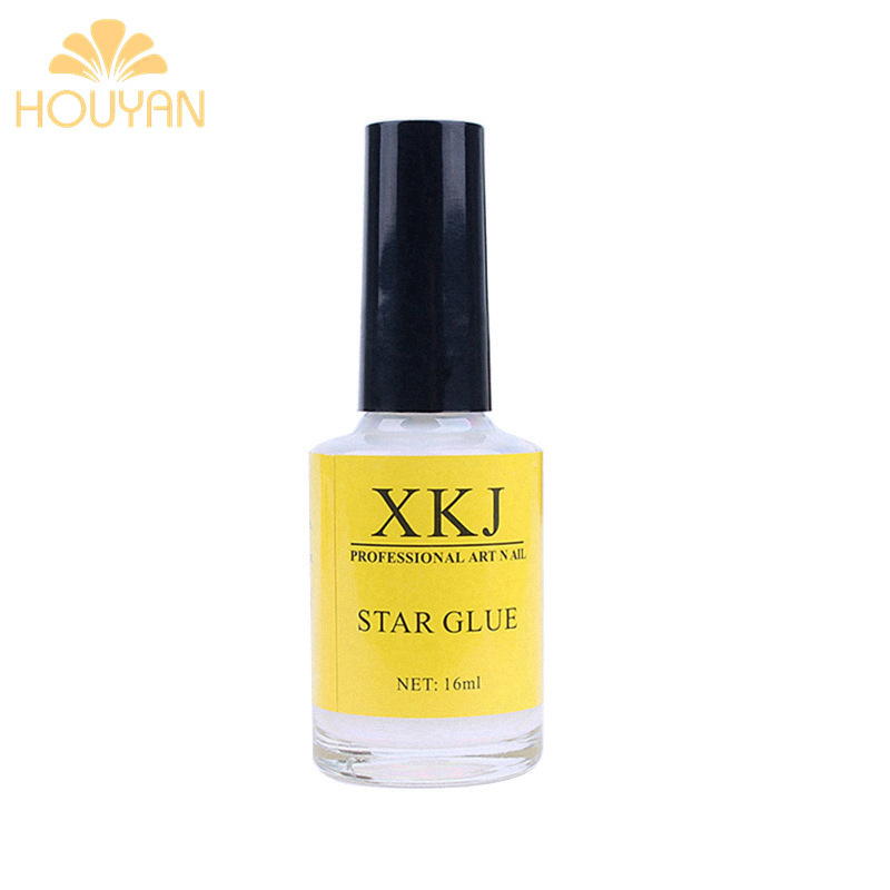 Manicure Starry Sky Glue Xkj Nail Base Cosmic Nail Special Glue Nail Polish Glue Velvet Sequin Glitter Base Glue