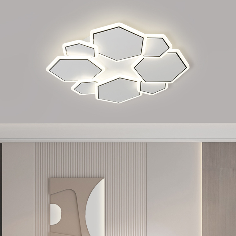 Luz de techo led creativa lámpara de sala de estar moderna lámpara de estudio simple exportación de comercio exterior venta caliente dormitorio lámpara de techo