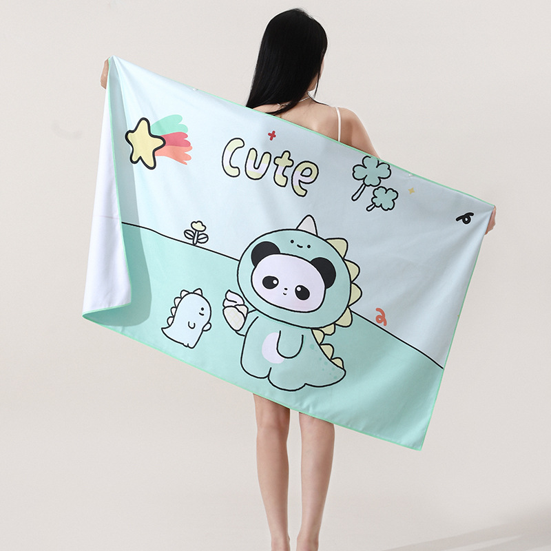 0974 green panda (double-sided velvet)