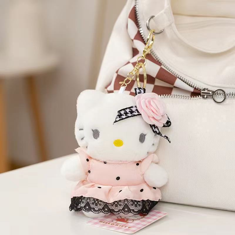 尚绒坊正版三丽鸥毛绒玩具hellokitty玩偶公仔娃娃kt凯蒂猫小挂件|undefined