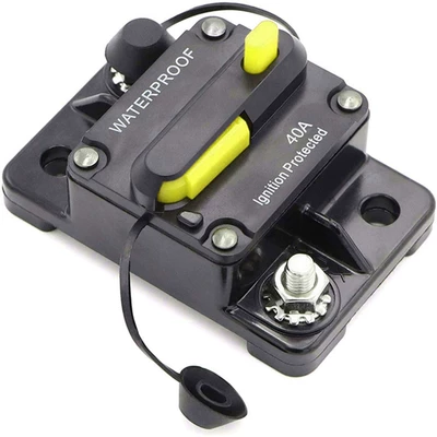 Car Rv Yacht Circuit Breaker Other Car Modifications - yellow-40a