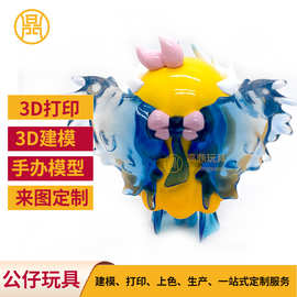 搪胶玩具公仔 树脂摆件动漫PVC盲盒 企业吉祥物动漫影视周边手办