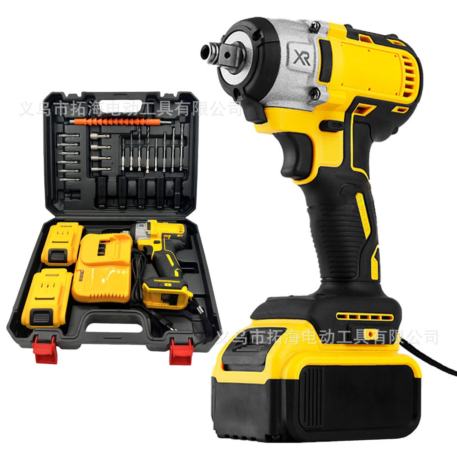 DW电动扳手锂电扳手无刷多功能双用冲击扳手维修安电动螺丝刀