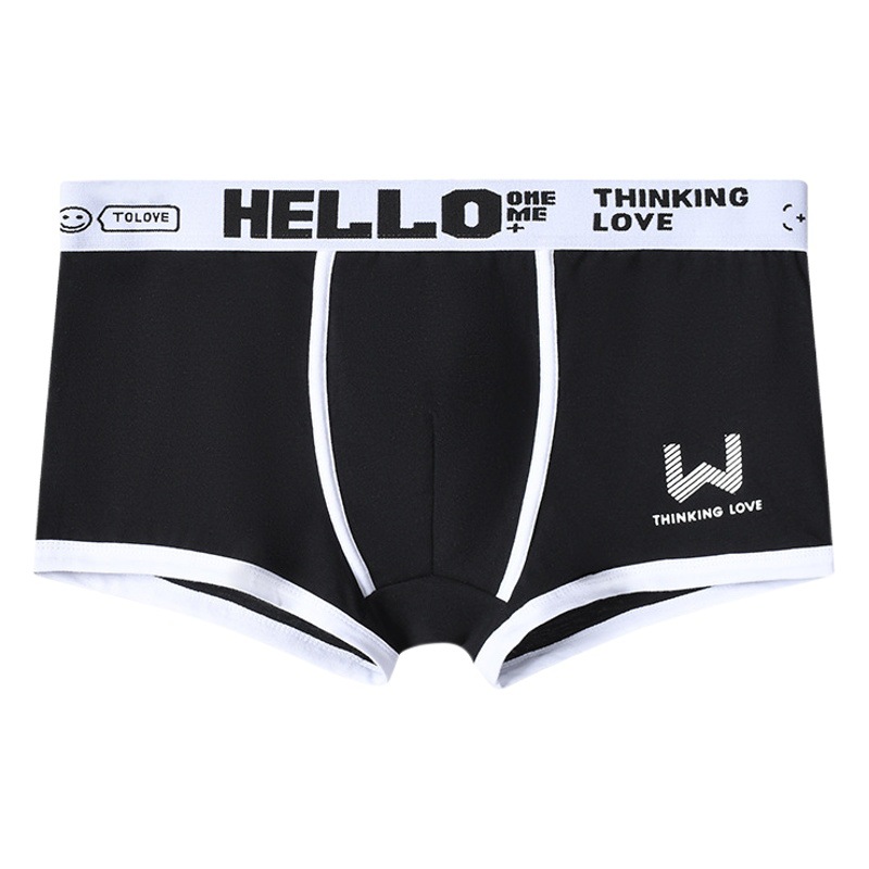 El comercio exterior de los hombres de la ropa interior de algodón puro juvenil casual Arro pantalones Boxer Shorts fábrica transfronteriza al por mayor