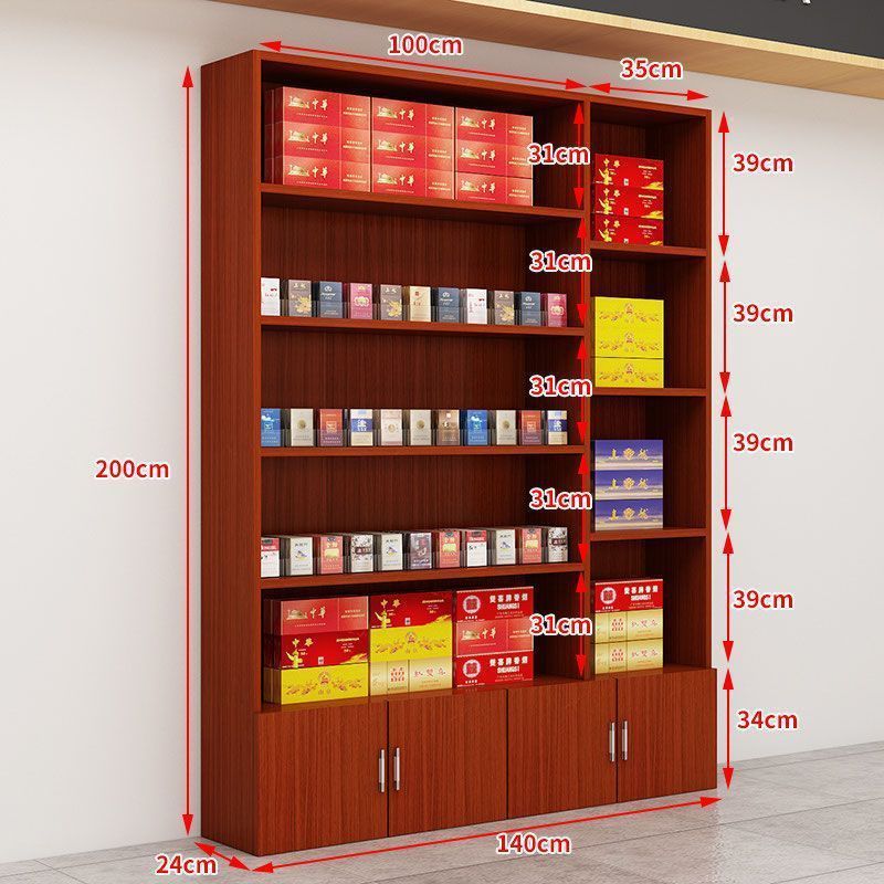 茶の展示棚多機能製品の展示棚のタバコとタバコの棚の貨物棚のカウンターの展示棚の酒棚|undefined