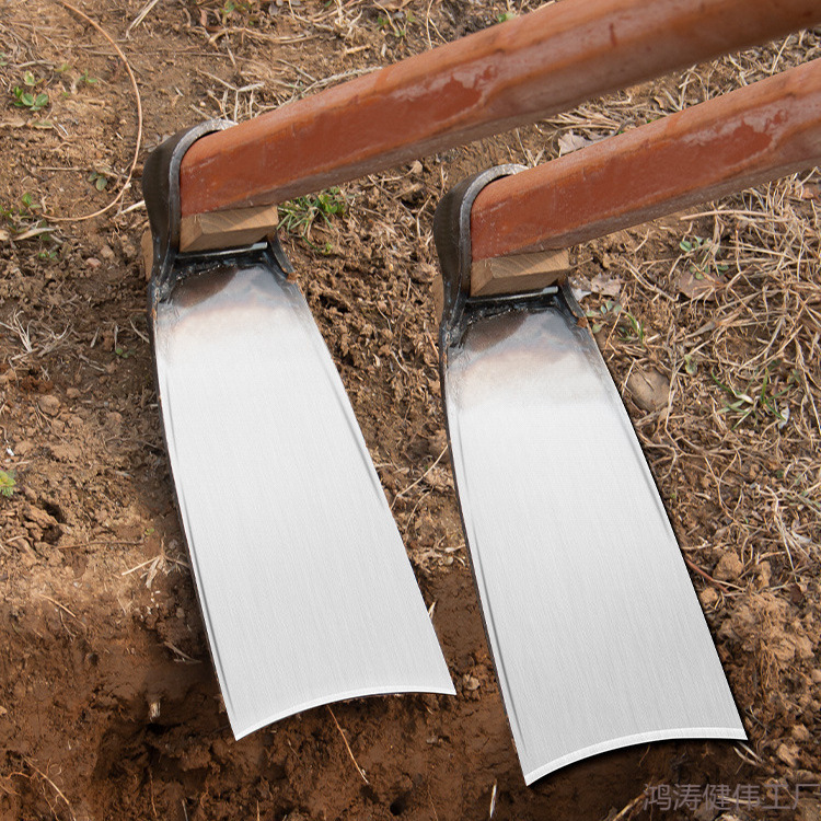 锰钢锄头家用种菜农用工具大全老式撅头挖地挖土挖沟农具种地挖笋