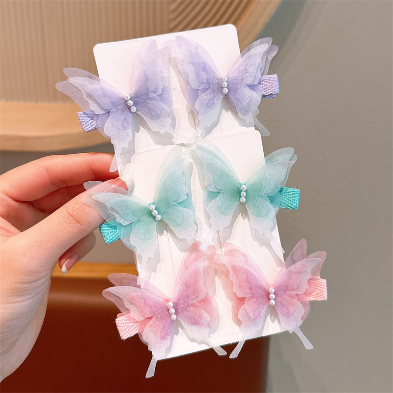 Super Fairy Butterfly Hairpin Children's Hair Accessories Girls Baby...