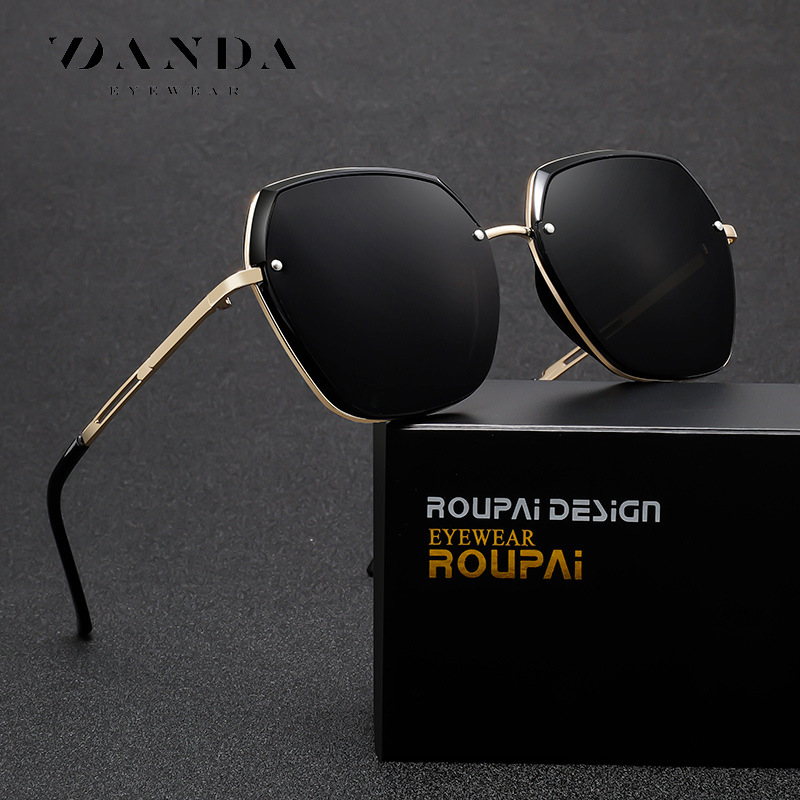 Nuevas gafas de sol polarizadas, conductores masculinos y femeninos, gafas de sol de conducción, gafas de todo fósforo de moda, gafas de sol para exteriores