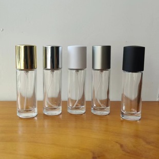 10ml Bayonet Short Perfume Bottle Cosmetics Repackaged Glass Bottle Perfume Sprayer Transparent Glass Perfume Bottle