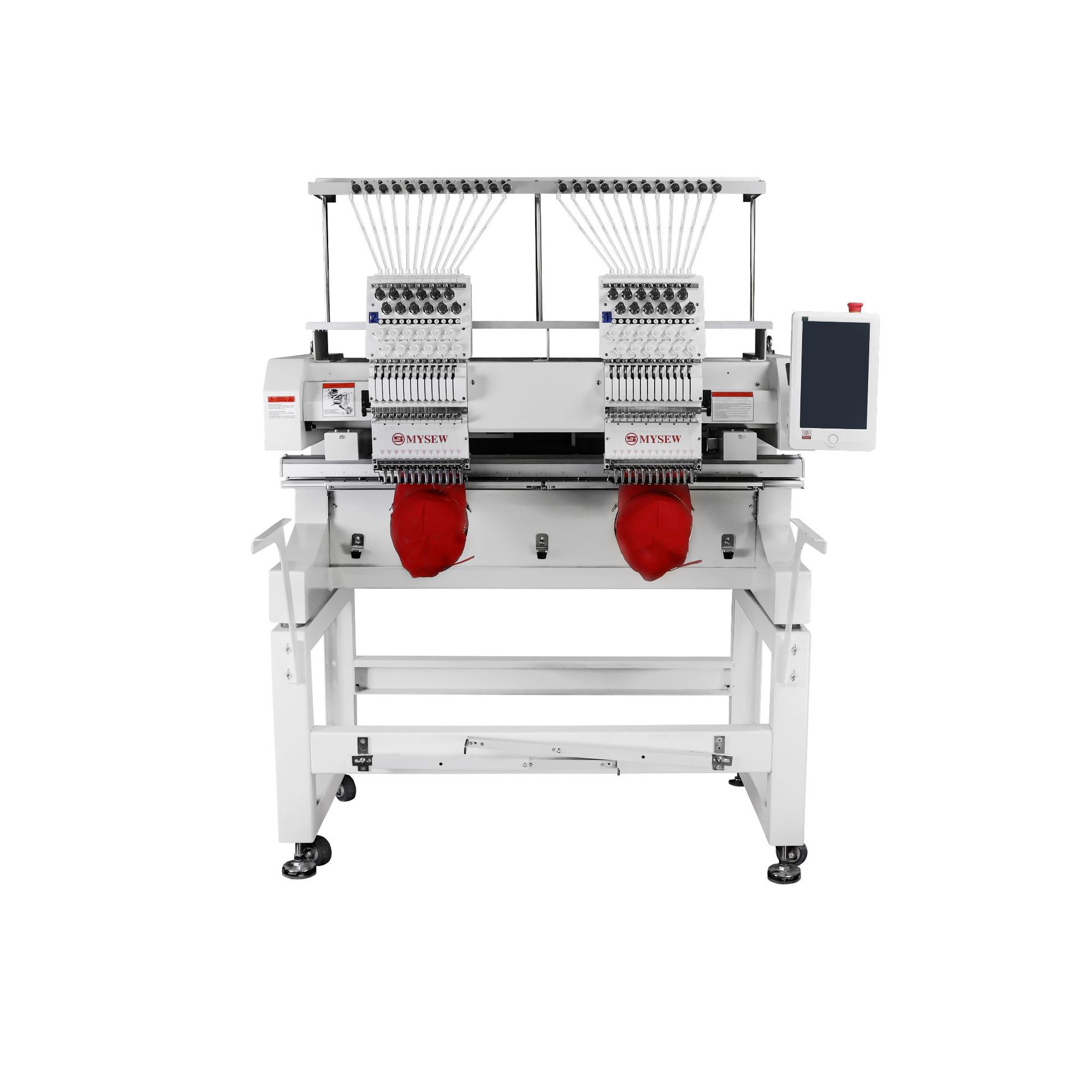 Máquina de bordado de doble cabeza de 15 agujas MJS1502 máquina de bordado de alta velocidad de computadora comercial máquina de bordado automática