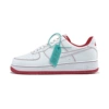 Air Force No. 1 low-white and red stitching
