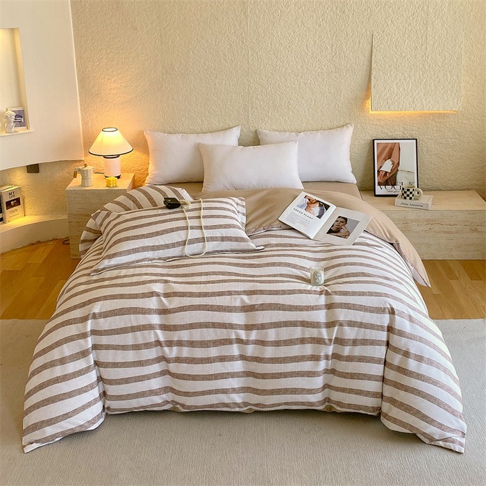 Nueva cubierta de edredón de estilo chino una sola pieza para comprar una sola pieza más gruesa de lana molida otoño invierno calor al por mayor cubierta de edredón de algodón una sola pieza