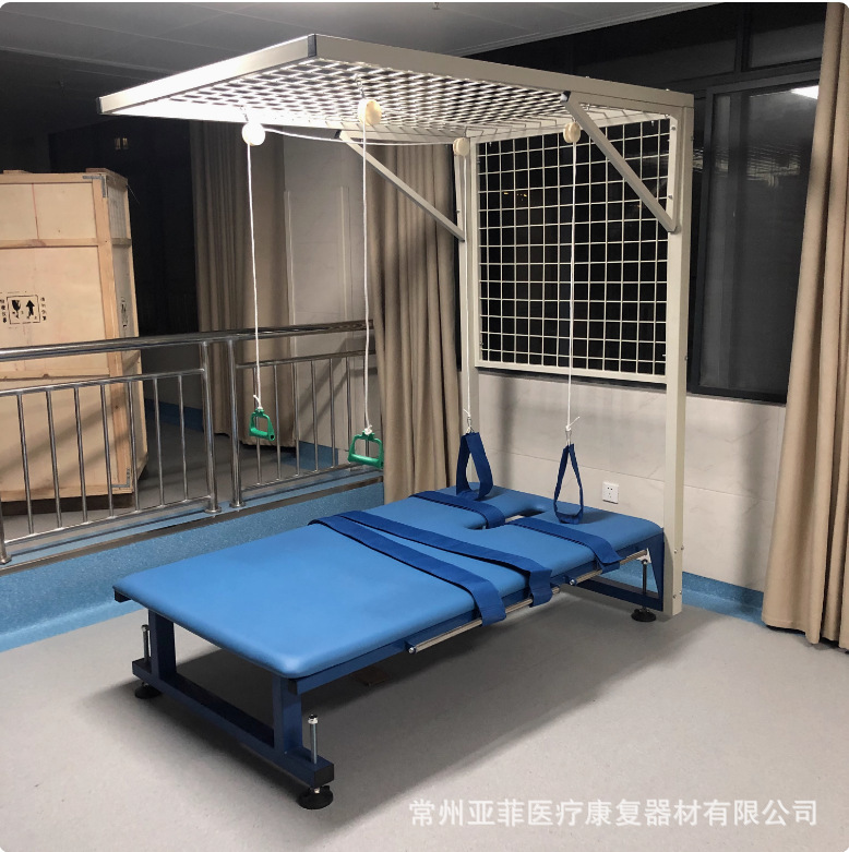 機能牽引網棚ベッド付き足関節リハビリ上肢関節活動度作業牽引筋力リハビリ|undefined