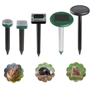 Outdoor solar ultrasonic vibration mouse repellent snake repellent plant diseases and insect pests lawn garden garden rain-proof mouse repellent