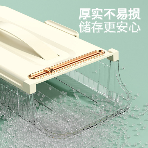 Egg carton slide egg roller drawer style egg holder fridge side door storage box kitchen egg storage box