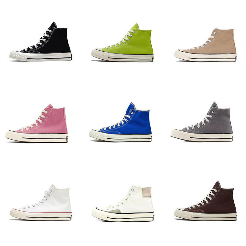 Putian Shoes Meiqi Converse 1970S Canvas Shoes Classic Retro High-Top Casual Men's and Women's Shoes Cross-Border Foreign Trade