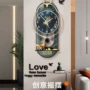 家用静音源头挂墙挂钟