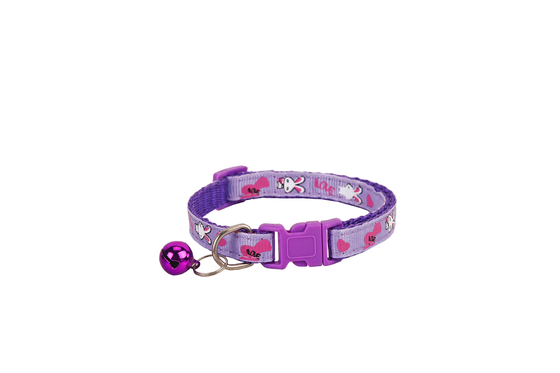 Conejo 1.0 pegado mascota perro gato collar campanas collar gran cantidad de fábrica tiendas adorables bonitos y interesantes