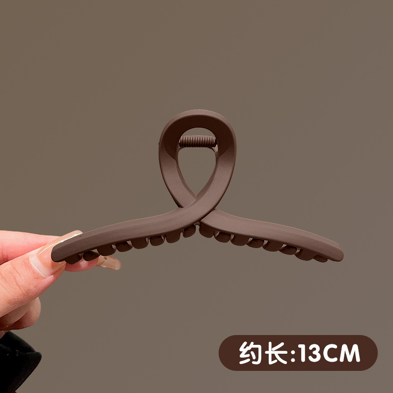 Clip de cabello de alta sensación de gran tamaño para mujeres más agarrar clip de cabello de tiburón en la parte posterior de la cabeza de los productos al por mayor