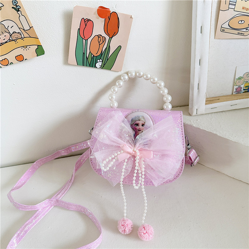 Bolsos infantiles, niñas, bolsos de mano de la princesa Aicha, flash de moda, bolsos de cinturón de cuentas