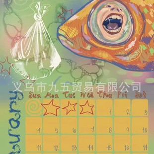 2026��ƷHandmade wall hanging calendar�ֹ��ڒ�ʽ�՚v