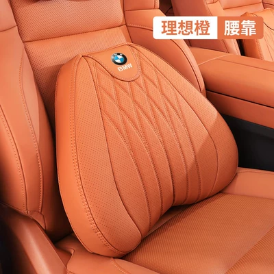 Interior Accessories – Headrest - bmw-aviation-grade-lumbar-support-ideal-orange-1-pack
