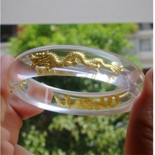 晶美金手镯 龙凤 梅花宫廷水晶镶金 礼品 会销 金店活动批发