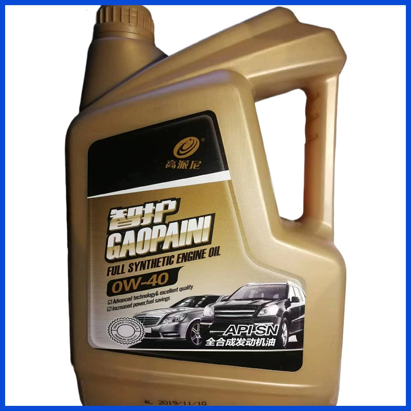 Авто моторное масло полностью синтетическое автомобильное масло SN класса 0W40 смазочное масло двигателя Four Seasons General 4L
